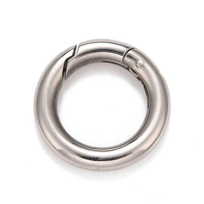 Non-Tarnish 304 Stainless Steel Spring Gate Rings