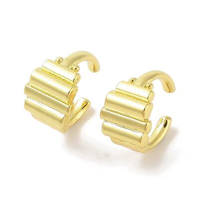 Brass Cuff Earrings for Women