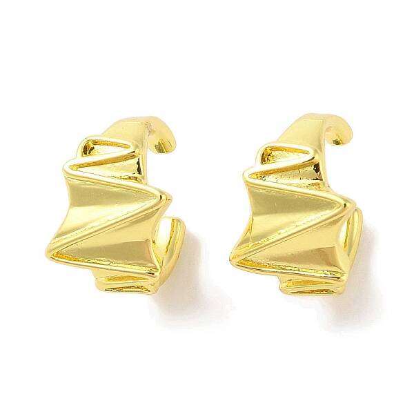Brass Cuff Earrings for Women