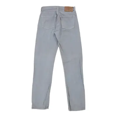 501 Levis Jeans - 29W 34L Grey Cotton