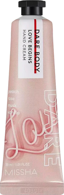 Missha Dare Body Love Begins Moisturizing Hand Cream 30ml