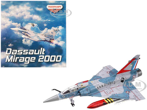 Dassault Mirage 2000-5F Fighter Aircraft 70th Anniversary of Corsica Squadron French Air Force Wing Series 1/72 Diecast Model...