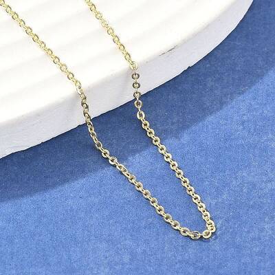 Brass Cable Chains Necklace for Women