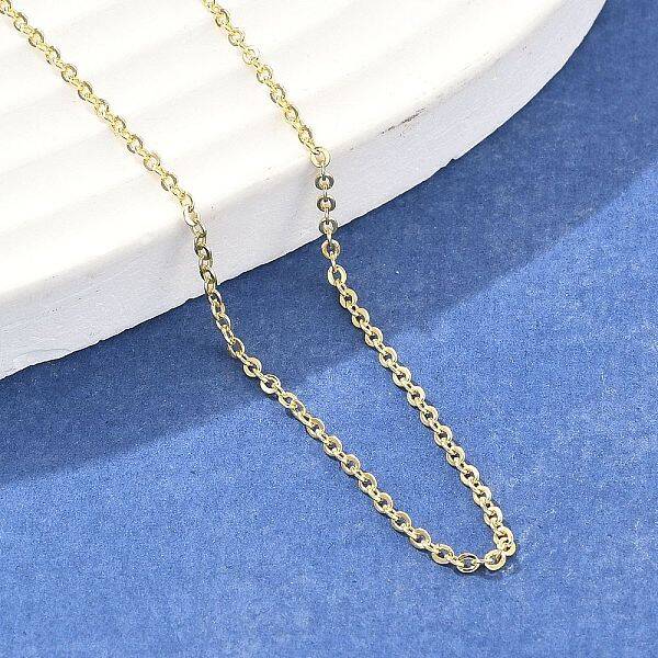 Brass Cable Chains Necklace for Women