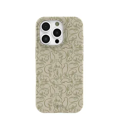 London Fog Say Meow iPhone 16 Pro Case
