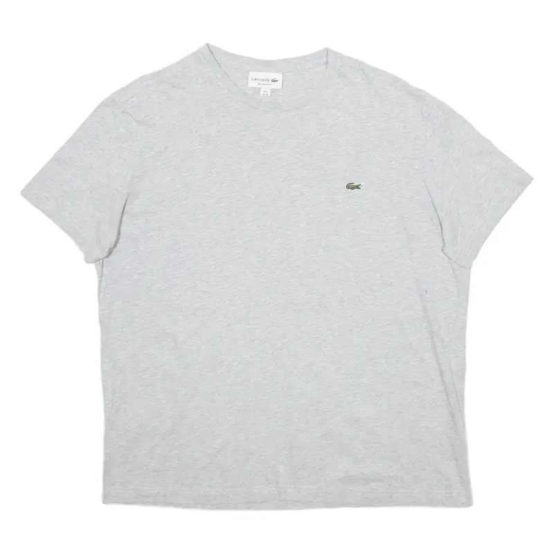 LACOSTE Mens T-Shirt Grey M