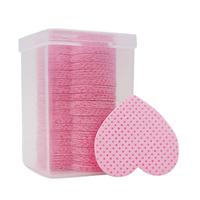 Heart Shaped Makeup Remover Pads, 1set/4sets Xmas Double Sided Dry Cleaning Wipe, Multi-purpose Non-woven Fabric Wipe, Cosme...