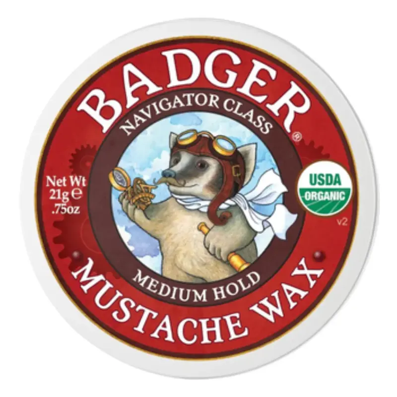 Badger balm Moustache Wax, 22 g