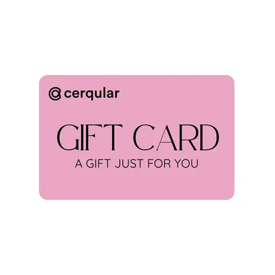 Cerqular Gift Card - Pastel Pink | Denominations: $25.00