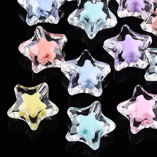 Transparent Acrylic Beads