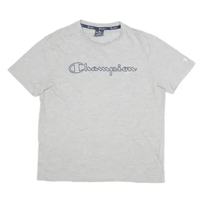 CHAMPION Mens T-Shirt Grey L