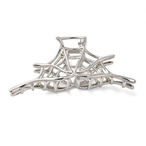 Halloween Alloy Hollow Claw Hair Clips for Women Girls