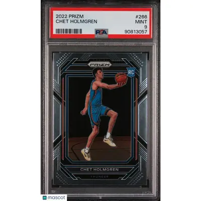 Chet Holmgren PSA 2022 Panini Prizm #266 9