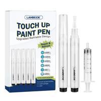 Touch Up Paint Brush Pens, Fillable Paint Pen 5Pcs, Drywall Repair Kit for Wall Repair, Funiture, Cabinet, Wood Floor, Window...