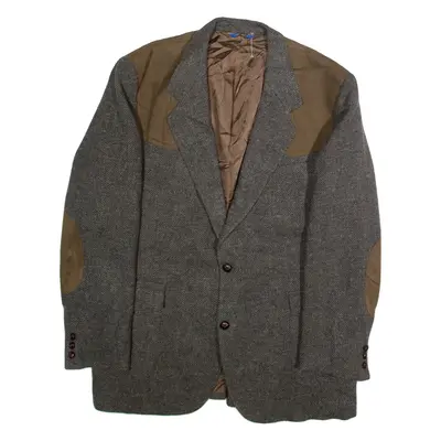 PENDLETON Mens Blazer Jacket Grey Wool XL