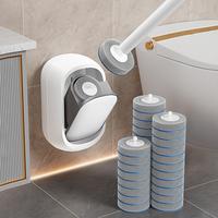 Joybos Wall Mounted Toilet Brush Set With Brush Head,All-round Cleaning Toilet Brushes-Hanging Design,Toilet Cleaning System ...