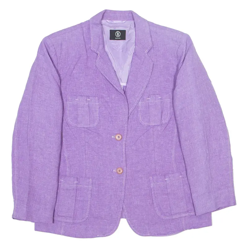 BOGNER Blazer Jacket Purple Womens L