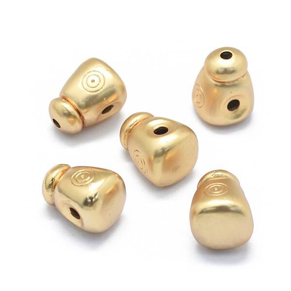 Brass 3 Hole Guru Beads
