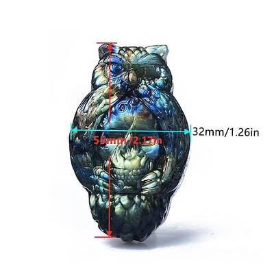 Natural Labradorite Carved Healing Figurines