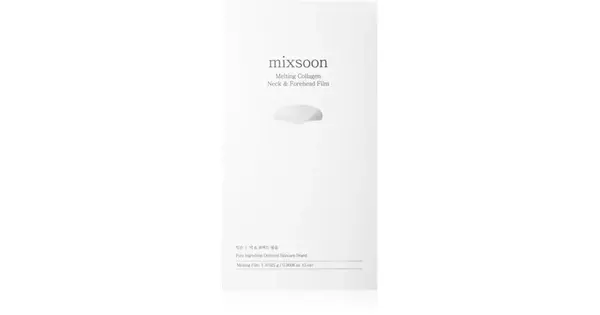 mixsoon Melting Collagen Film moisturizing sheet mask for face and neck