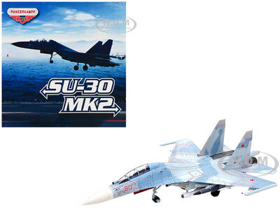 Sukhoi Su-30M2 Flanker-C Fighter Aircraft #80 Russian Air Force Wing Series 1/72 Diecast Model by Panzerkampf