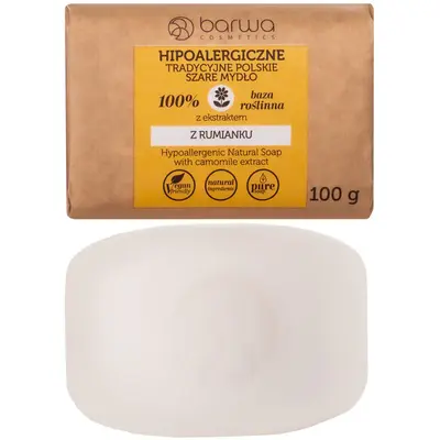 Barwa Cosmetics Chamomile Hypoallergenic Grey Soap 100G