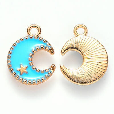Alloy Enamel Pendants