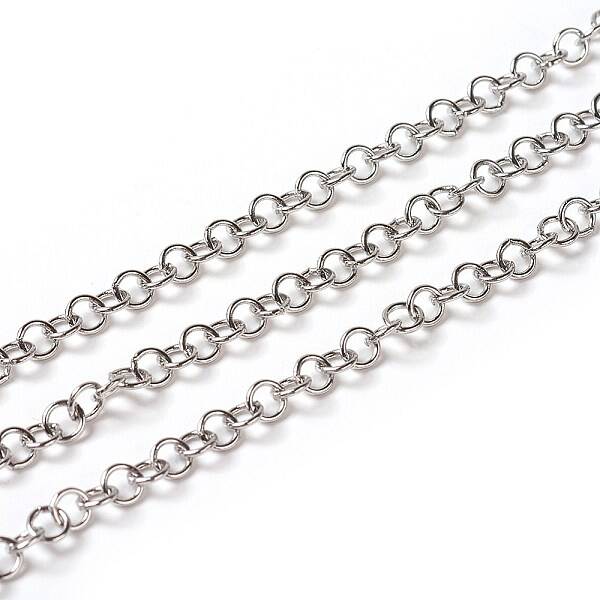 Tarnish Resistant 304 Stainless Steel Rolo Chains