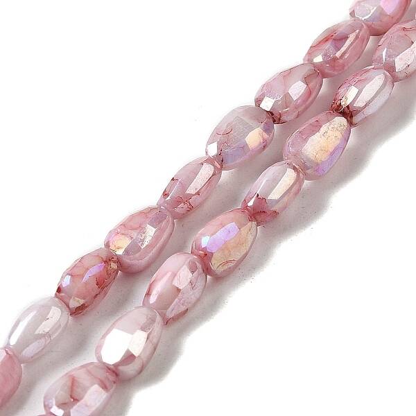 Electroplate Glass Beads Strands