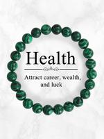 Natural Stone Beaded Bangles Bracelets, Fashionable Jewelry for Women & Men, Trendy All-match & Exquisite Jewelry for Birthda...