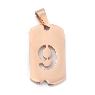 Ion Plating(IP) 304 Stainless Steel Pendants