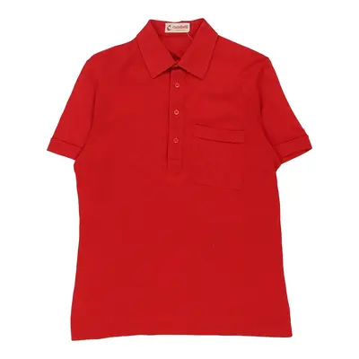 Carabelli Polo Shirt - Medium Red Cotton