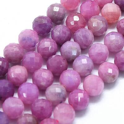 Natural Ruby Beads Strands