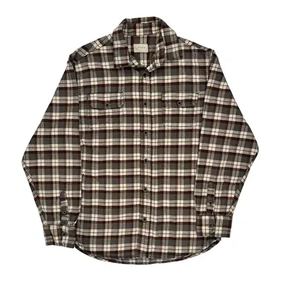 Jachs Checked Shirt - Medium Multicoloured Cotton