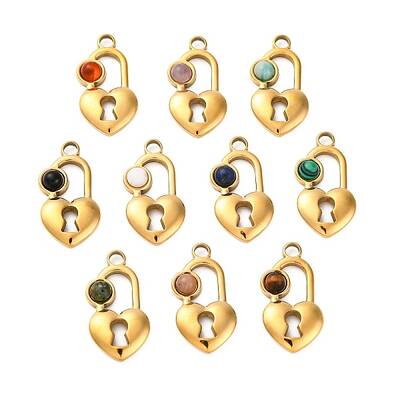 Natural Mixed Stone Pendants