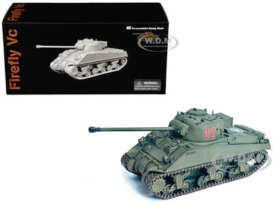 British Sherman Firefly Vc Tank #12 3 Troop, A Sqd. Northamptonshire Yeomanry, France (1944) NEO Dragon Armor Series 1/72...