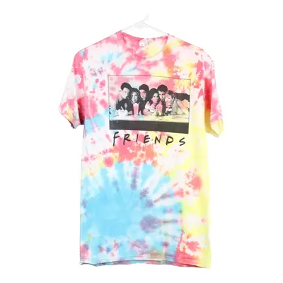 Friends Fruit Of The Loom Tie-Dye T-Shirt - Medium Multicoloured Cotton
