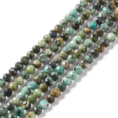 Natural African Turquoise(Jasper) Beads Strands