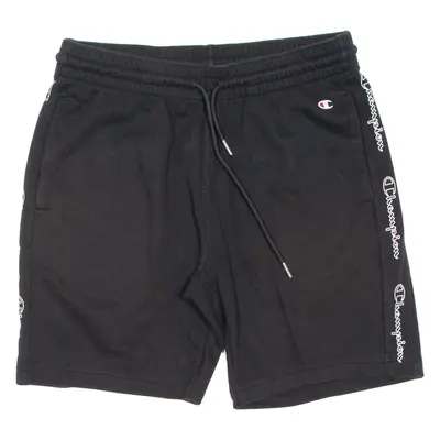 CHAMPION Mens Casual Shorts Black M W30