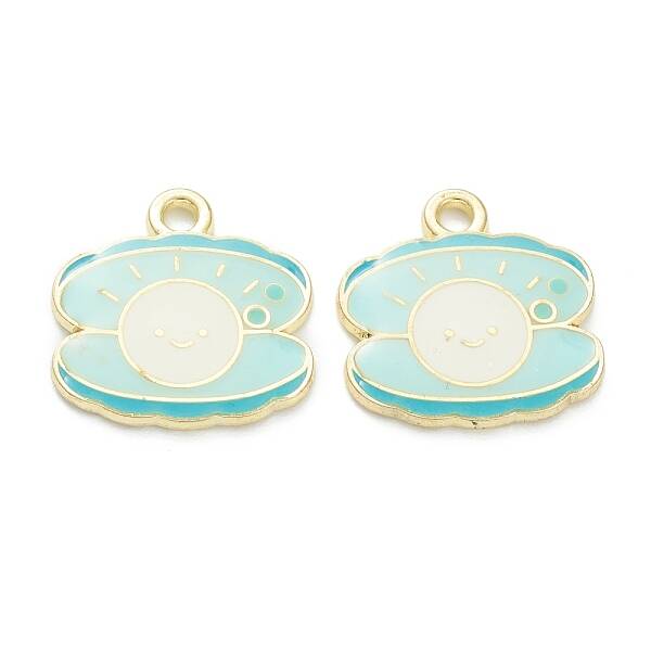 Alloy Enamel Pendants