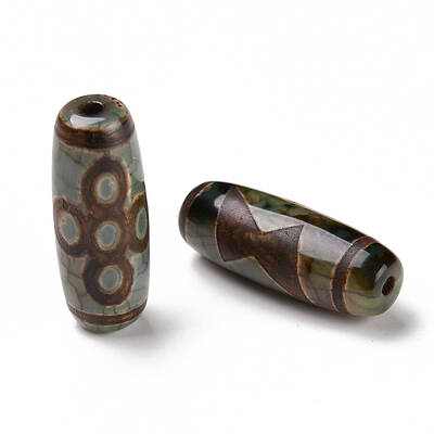 Tibetan Style dZi Beads