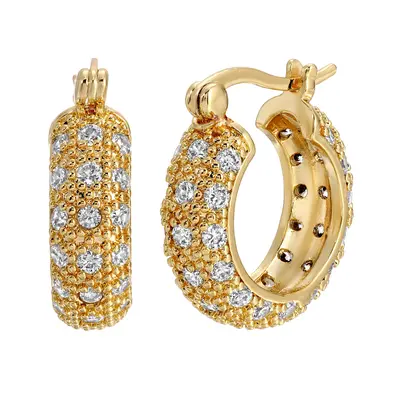 Spotlight Small Gold Hoop Earrings
