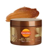 Carroten Gold Shimmer Intensive Tanning Gel | Browning & Bronzing Tan Accelerator | Water-Resistant with Carrot and Coconut O...