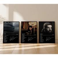 Set of 3 Drak3 Album Cover Posters: Vintage Drak3 Prints. Ideal Music Cover Gifts for Men. Male Retro Wall Art. Unframed wall...