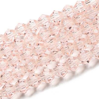 Transparent Glass Beads Strands