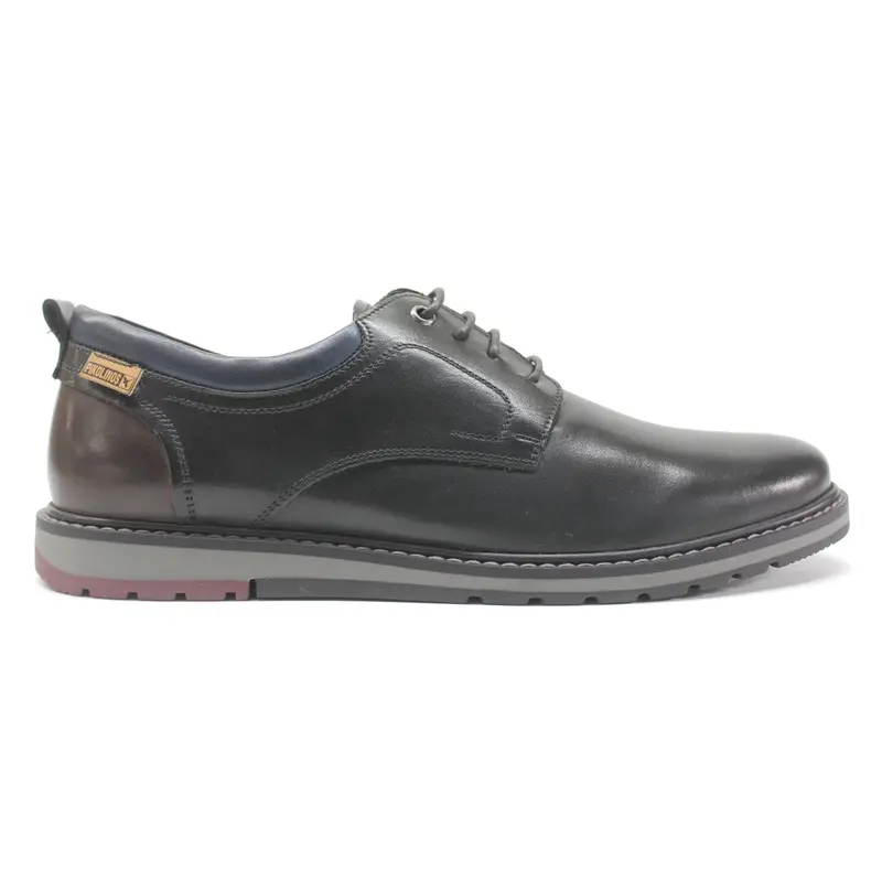 Pikolinos Berna M8J-4183 Leather Men's Lace Up Shoes - Black Black - Size:US 11-11.5 Men