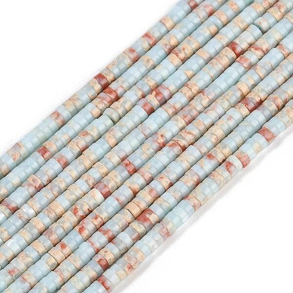 Synthetic ShouShan Stone Beads Strands