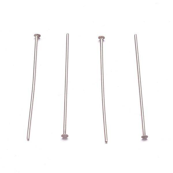 Non-Tarnish 304 Stainless Steel Flat Head Pins