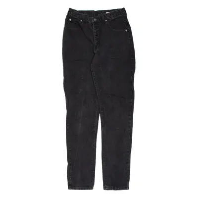 CALVIN KLEIN JEANS Womens Jeans Black Slim Straight W26 L30