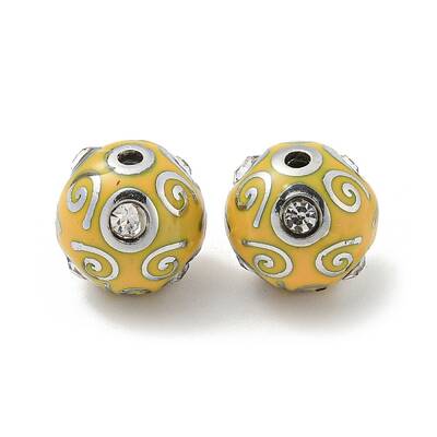 Platinum Alloy Enamel Beads